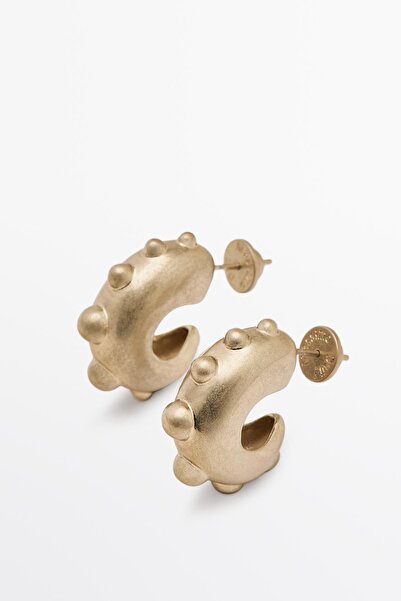 Massimo Dutti Kabarcıklı küpe