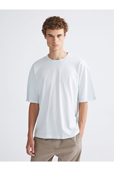 LC Waikiki Zero Roba Collar Combed Cotton Men's T-Shirt from Uzg Store for St...