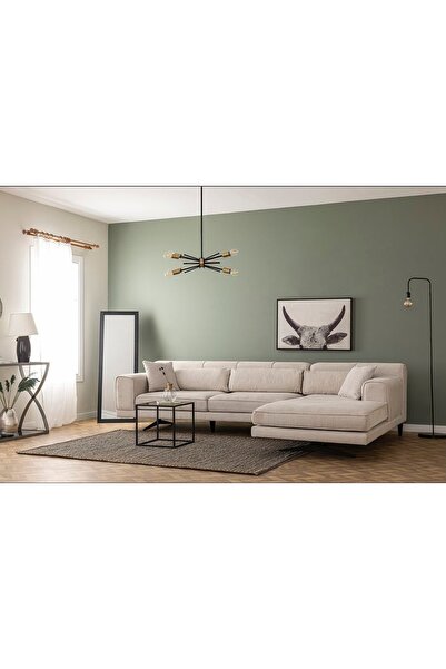 Vivense JİVAGO KÖŞE KOLTUK, EKRU, SAĞ KÖŞE