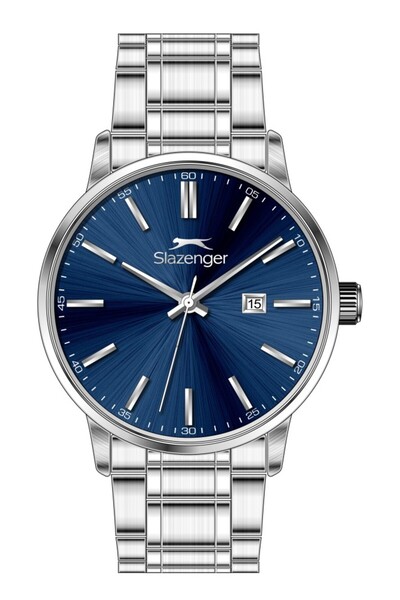 Slazenger Sl.09.2561.2.07 Steel Cord Steel Case 10 Atm Water Resistant Metallic Color Men Wristwatch