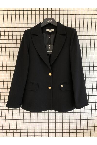 Armine Two Buttons Double Pockets Style Jacket Autumn-Winter