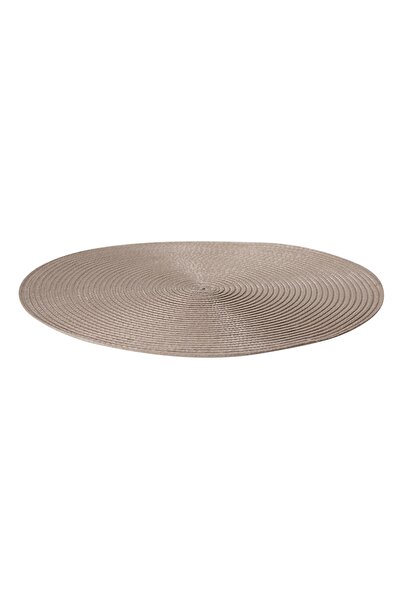 Mudo Concept MONOMAT YUVARLAK AMERİKAN SERVİSİ 38 CM TAUPE