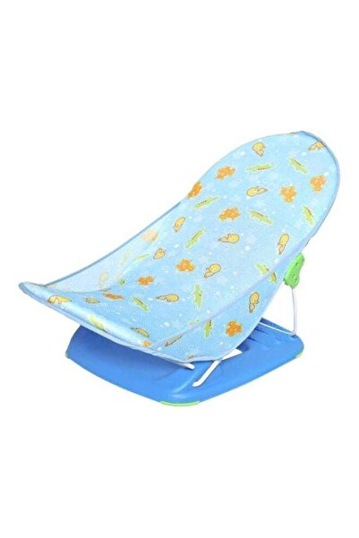 ibaby حوض استحمام فاخر للأطفال - أزرق/أخضر/برتقالي