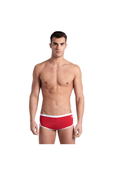 ARENA МЪЖКИ АРЕНА ИКОНИ ПЛУВНИ ШОРТИ С НИСКА ТАЛИЯ, ЕДНОЦВЕТНИ/ЧЕРВЕНИ