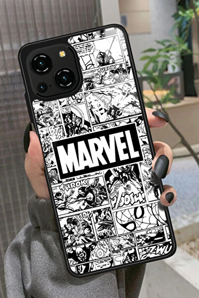 Reeder S23 Pro Max Uyumlu Marvel Tasarımlı Glossy Premium Kılıf