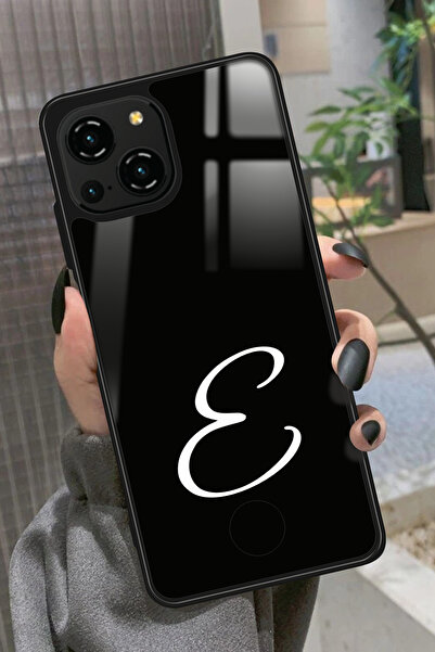 Reeder S23 Pro Max Uyumlu E Harfi Yazılı Glossy Premium Kılıf