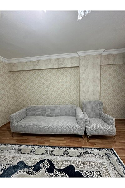 MB EXELANCE HOME TUGLA DESEN 3 3 1 1 LASTİKLİ KANEPE ÖRTÜSÜ | LASTİKLİ KOLTUK...