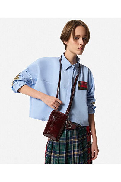 Twist DERİ GÖRÜNÜMLÜ KARMA CHARM'LI ÇANTA