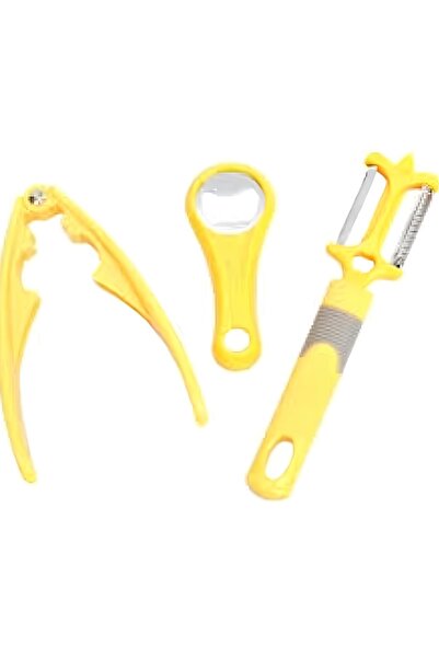 KIZILELMADA مجموعة أدوات مطبخ عملية: كسارة ومزيل قشور وفتاحة مكسرات، مجموعة م...