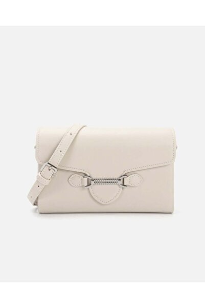 Arkaan Beige leather women's bag