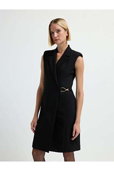 adL V Yaka Ceket Elbise