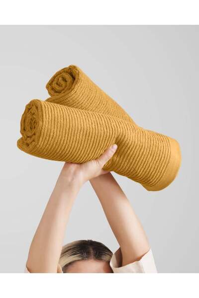 Arkaan Set of 2 classic yellow towels