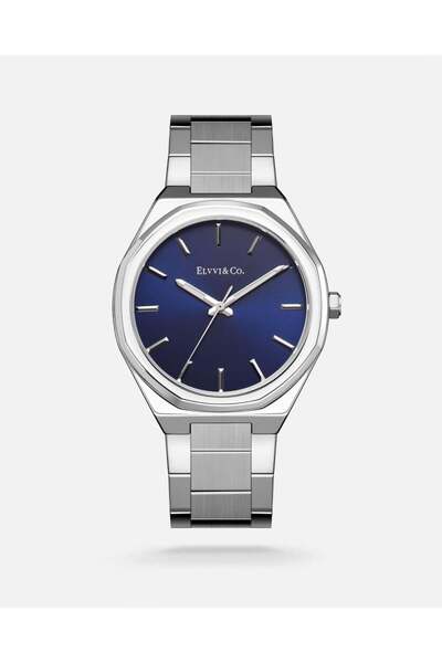 Arkaan Men's silver steel watch