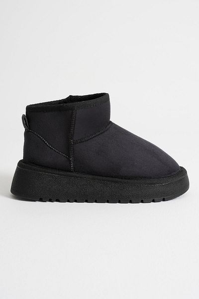 Zerenyus Alina Premium Women's Black Winter Fur Boots