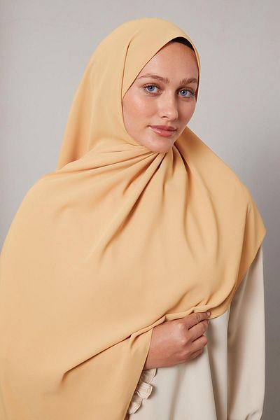 Levidor Mustard Plain Trend Shawl