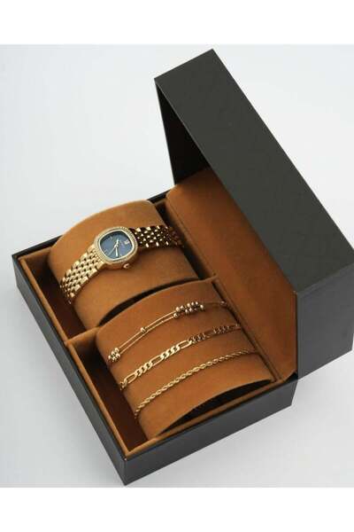 Arkaan Attractive women's gift watch and bracelets