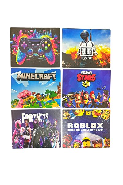 Buki'nin Atölyesi Ahşap Mdf ( Brawl Stars - Minecraft - Roblox - Pubg vb. ) 6...