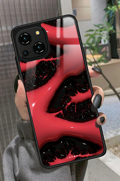 Reeder S23 Pro Max Uyumlu Dudak Tasarımlı Glossy Premium Kılıf