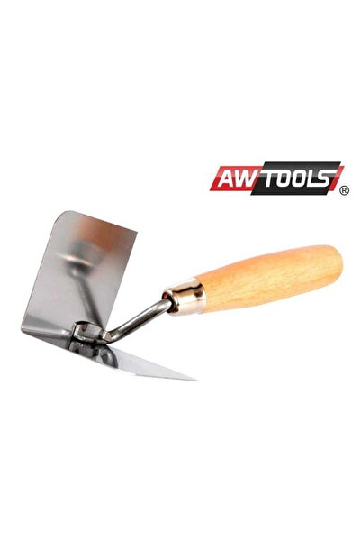 AwTools Mistrie pentru stuc din oțel inoxidabil cu unghi interior 60 x 80 mm