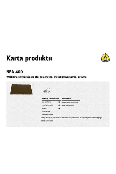shumee NON-WOVEN SHEET NPA400 152x229mm FINE