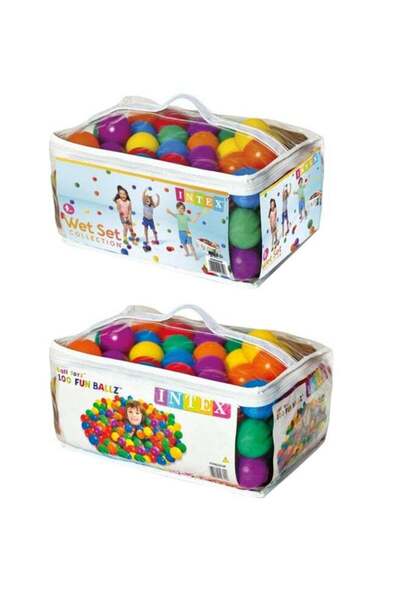 Intex 100-Piece Fun Ballz, 6.5 cm - Assortment