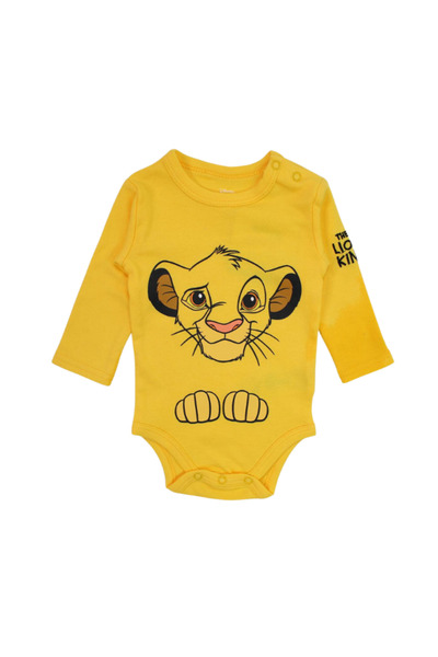 Disney Two-piece set, long-sleeved bodysuit and long pants, 100% cotton, multicolor, The Lion King,