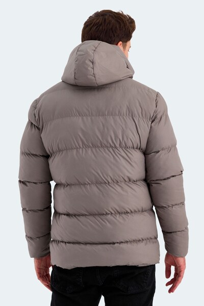Slazenger Winter Waterproof Casual Men's Coat Gray Coat