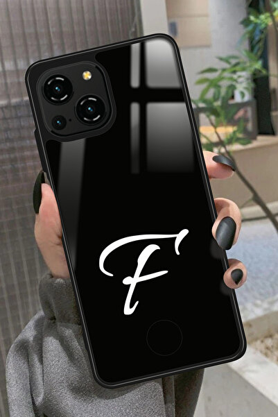 Reeder S23 Pro Max Uyumlu F Harfi Yazılı Glossy Premium Kılıf