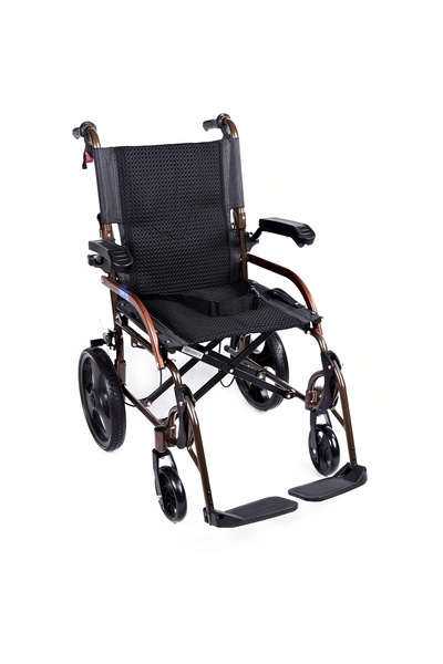 Comfort Plus Transfer Sandalye | Alüminyum Gövde, Kompakt, Refakatçi Frenli, ...