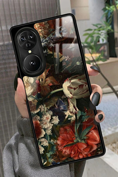 Reeder S19 Max Pro S EDGE Uyumlu Karışık Çiçek Tasarımlı Glossy Premium Kılıf