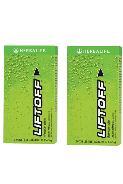 Herbalife 2 adet LiftOff® Efervesan İçecek Limon Aromalı