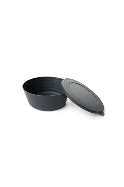 UnicUtil Set of 12 plastic casseroles, UnicUtil, Versatile Sturdy, Anthracite Grey