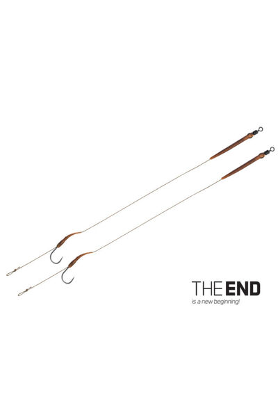 DELPHİN Montura The End Boilies Rig 25 lbs 2 buc/plic