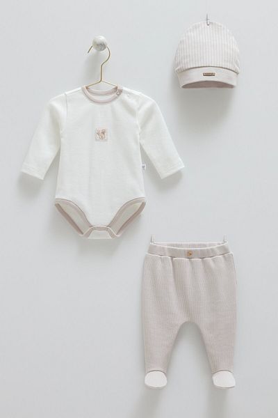 Caramell Forset Body Pants Hat Set - Gray
