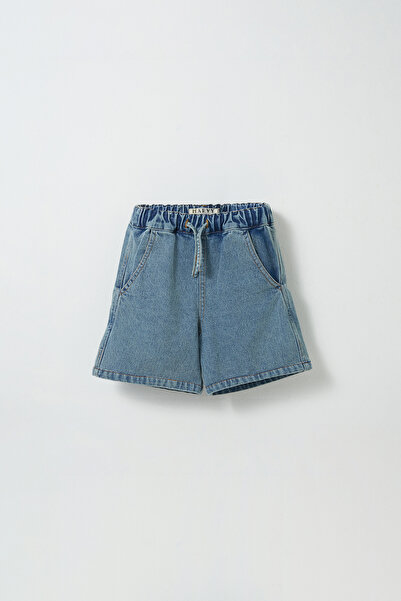 Marvy Bermude albastre din denim