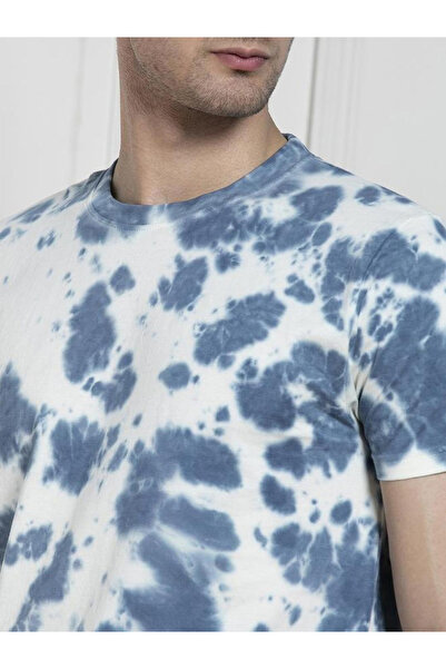 Dennis Lingo By Styli Tie and Dyed Print Cotton T-Shirt