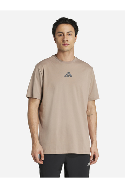 adidas Logo Jersey Climacool Graphic T-Shirt