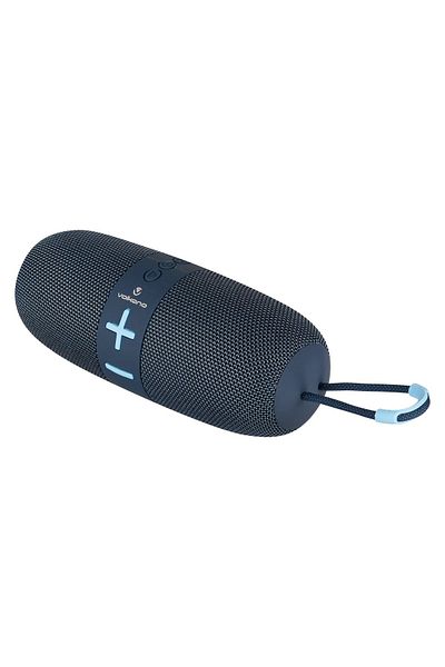 Volkano Flow Series Portable Bluetooth Speaker with IPX5 Waterproof - Blue