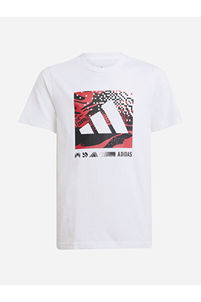 adidas تيشيرت مموه جرافيكي