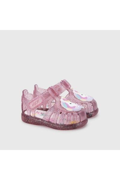 IGOR Детски сандали Tobby Unicorn - блестящо фуксия