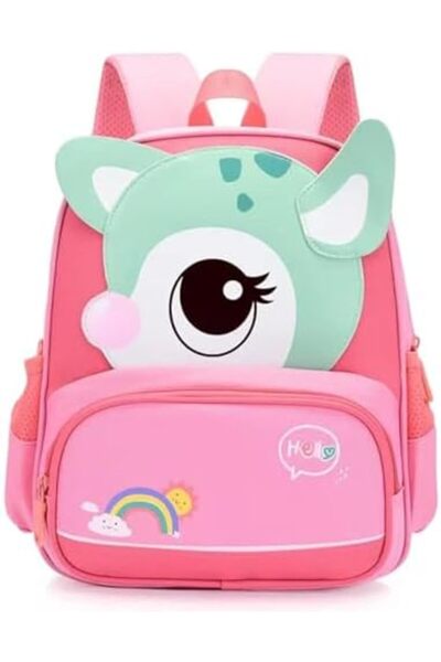 Skycare Waterproof Preschool Backpack, 3D Cute Cartoon Animal Schoolbag for Kids, Lunch Box Carry Ba