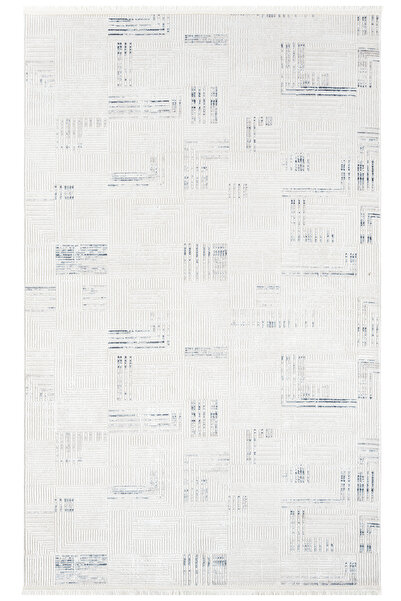 SEYRAN HALI Sahra Mavi Halı Akrilik Halı Yumuşak Dokulu Salon Oturma Odası Ya...