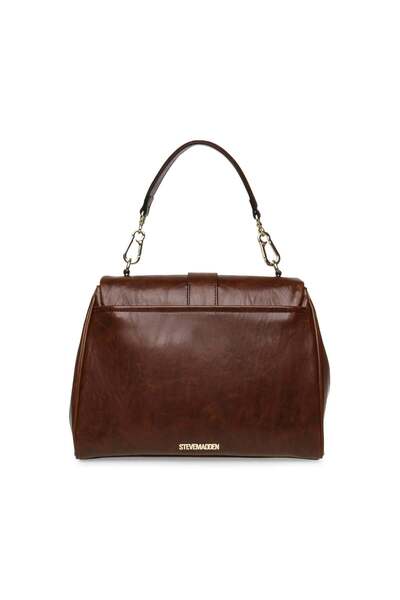 Steve Madden Women's Bengine Brown/Gold Handbag