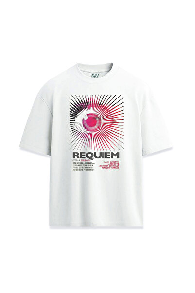 Darkia تي شيرت Requiem For Dream فيلم تي شيرت مطبوع عليه عين للجنسين