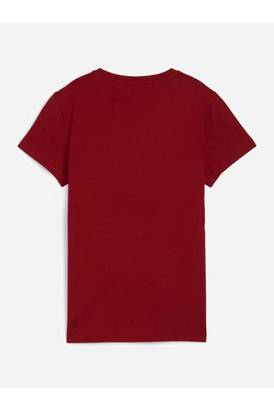 Puma Solid Round Neck Short Sleeve T-Shirt