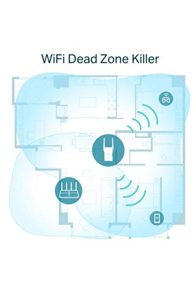 TP-LINK Extensor de semnal wireless RE605X, Dual-Band, Gigabit, 1800 Mbps, tehnologie OneMesh