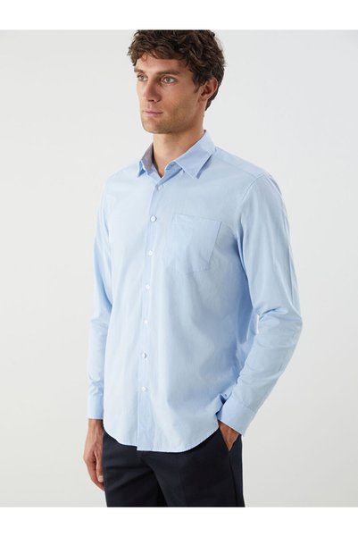 LC Waikiki Lcwaikiki classicregular fit long sleeve poplin men's shirt