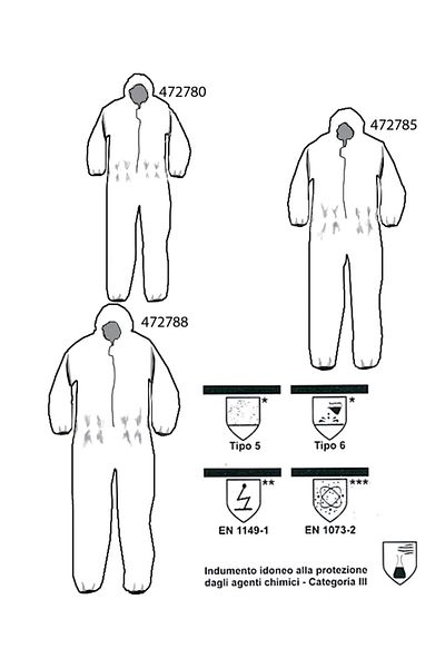 TYVEK Protective Overalls