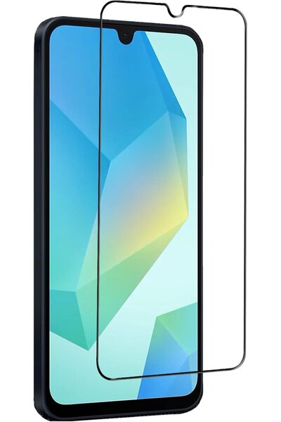 ALC MOBILE Folie de sticlă compatibilă cu Samsung Galaxy A07 - Contur negru ALC