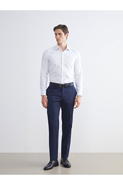 LC Waikiki Alegeri strălucitoare de la Shining Store |   Cămașă pentru bărbați din gabardină cu mâneci lungi, slim fit